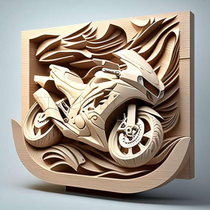 3D модель Suzuki Skywave 400 (STL)